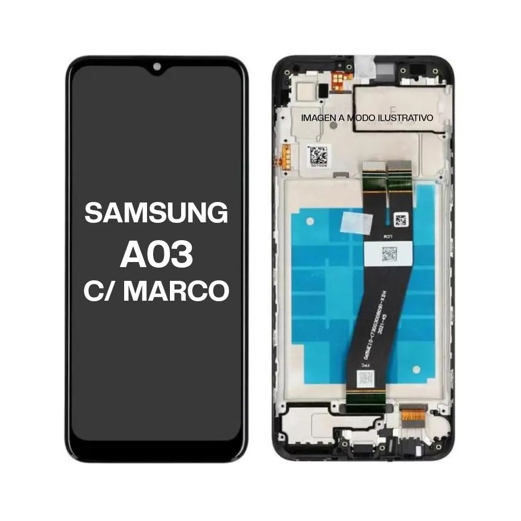 Modulo Samsung A03 CALIDAD ORIGINAL C/ MARCO